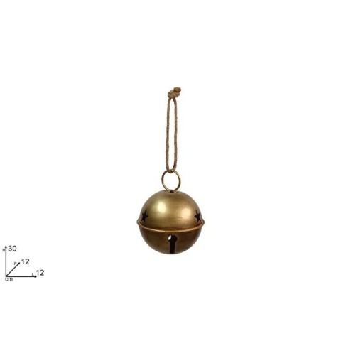 CAMPANACCIO METALLO D12 H30 OR